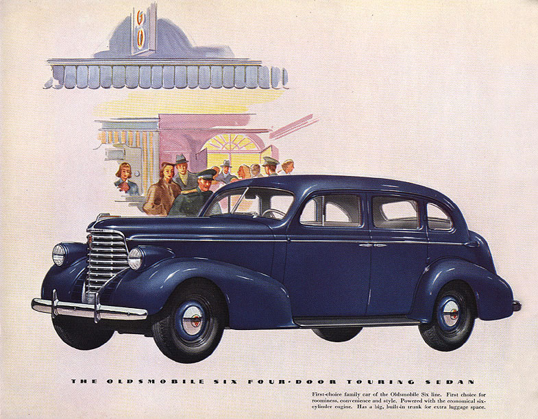 1938 Oldsmobile Motor Cars Brochure Page 24